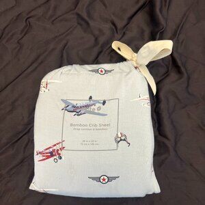 Kyte Baby Vintage Planes Crib Sheet NWOT